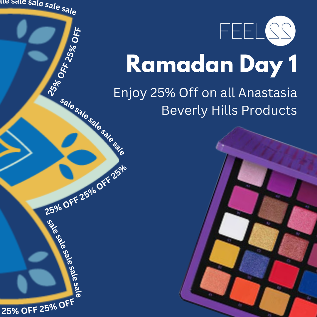  Ramadan Day 1 Enjoy 25% Off on all Anastasia Beverly Hills Products 