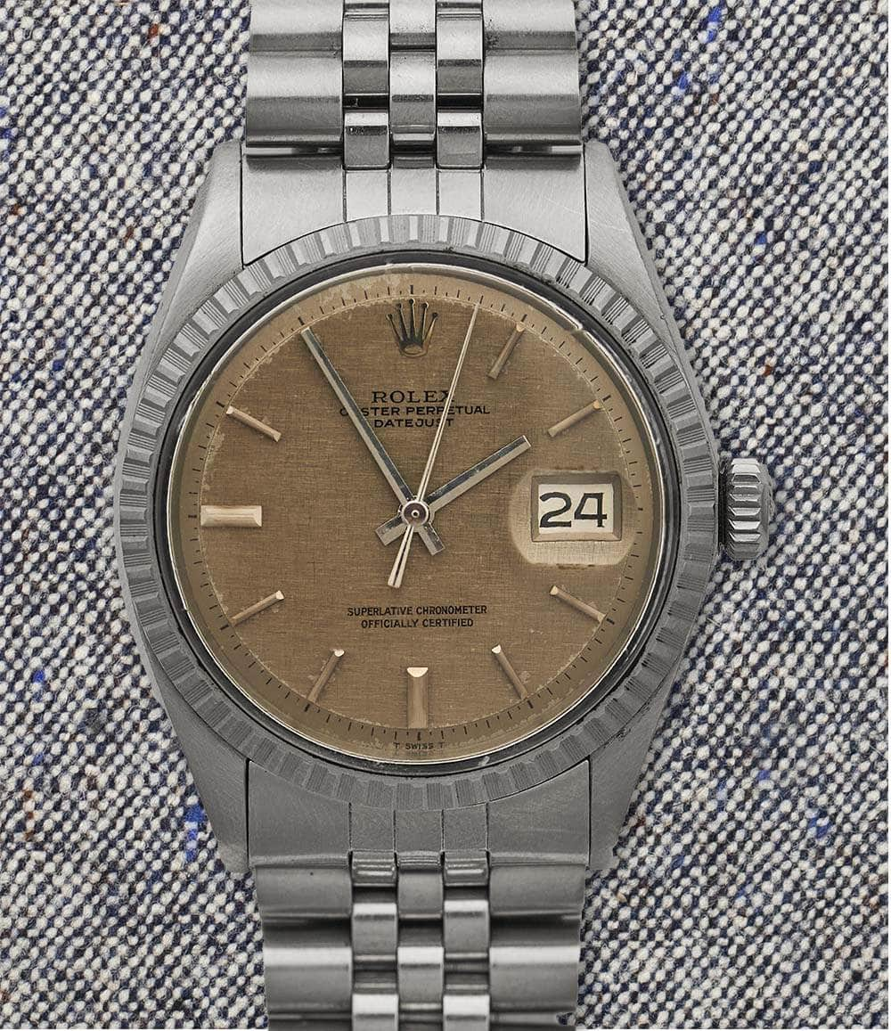 Rolex Datejust (Grey Linen Dial) - Ref 1603